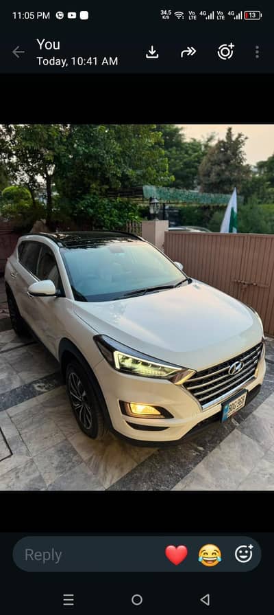 Hyundai Tucson 2023 Islamabad Number Full original.