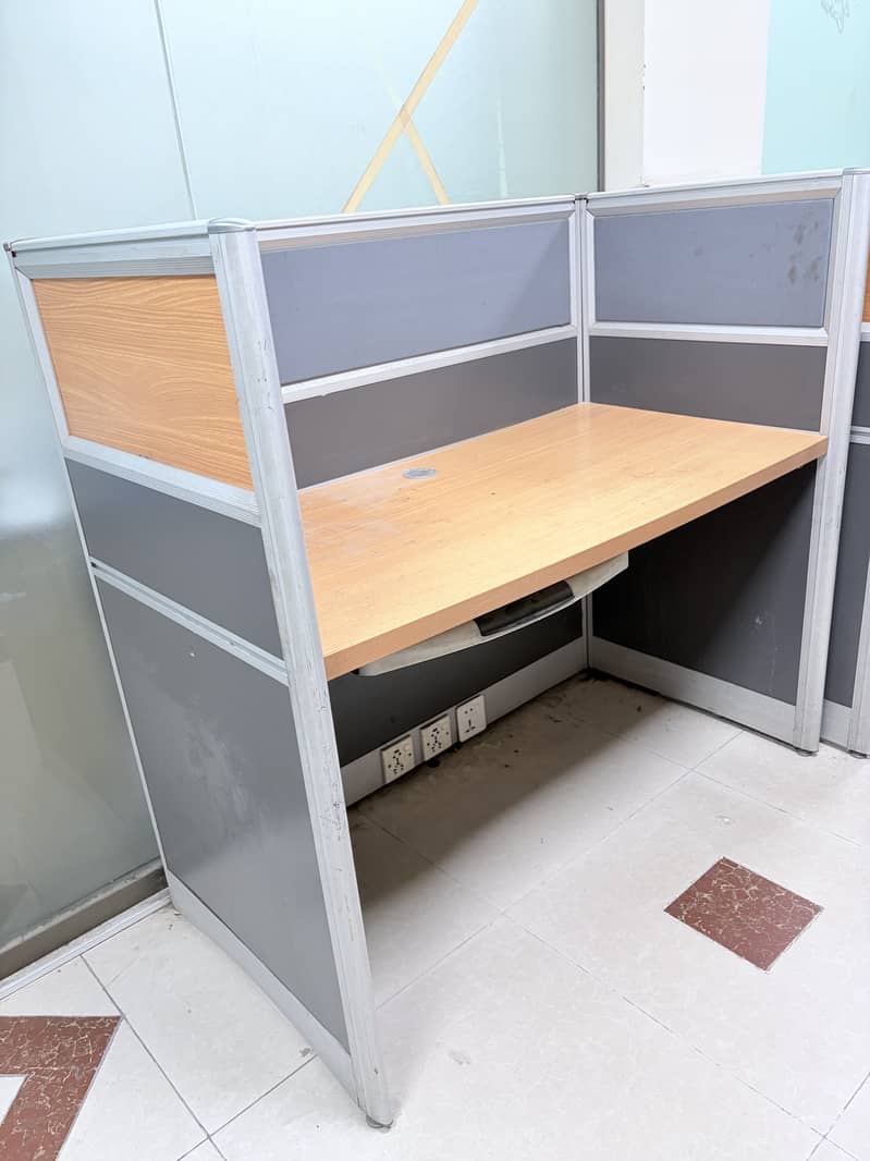 Excellent condition computer workstations table, computer table 0