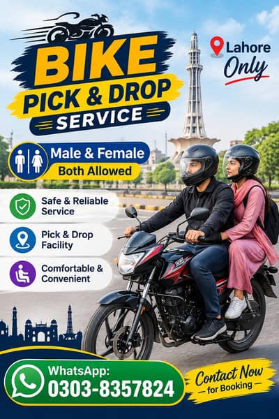BIKE PICK & DROP SERVICE