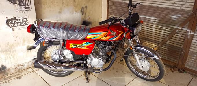 HONDA CG125 RED