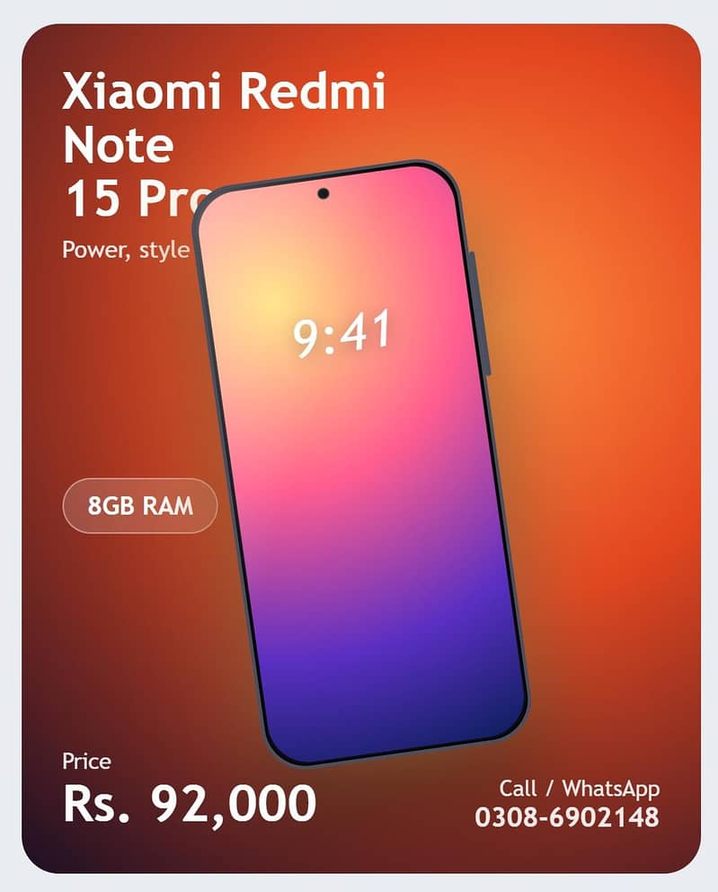 Xiaomi Redmi Note 15 Pro 0