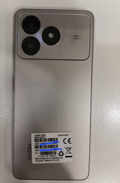 ZTE NUBIA A36