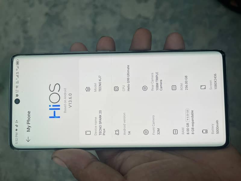 Tecno Spark 20 Pro Plus 6