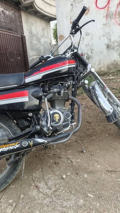 cg 125 honda black tanky tappy dubal saman