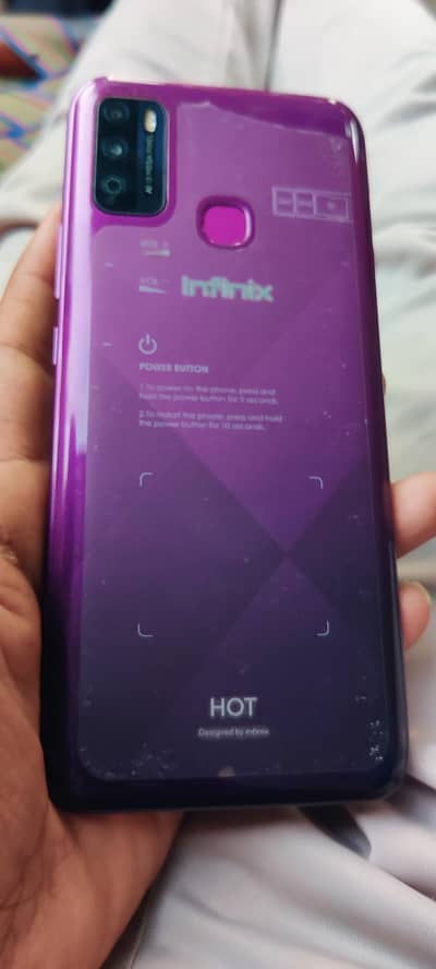Infinix Hot 9 Play condition 10by 9 4gb 64gb officially