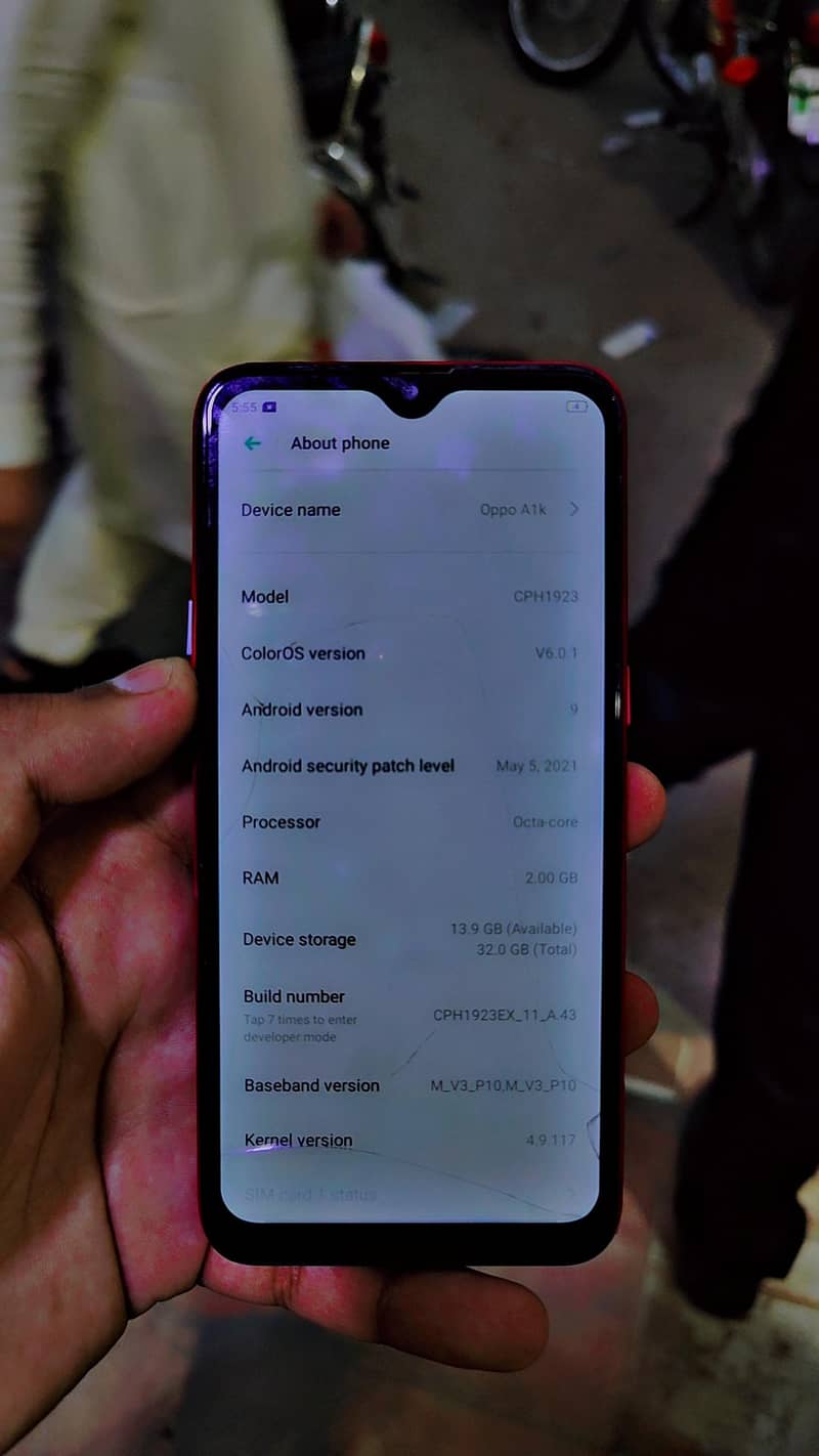 OPPO A1k 1