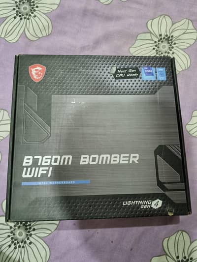MSI B760M BOMBER WIFI Motherboard LGA 1700 12th 13th 14th Gen