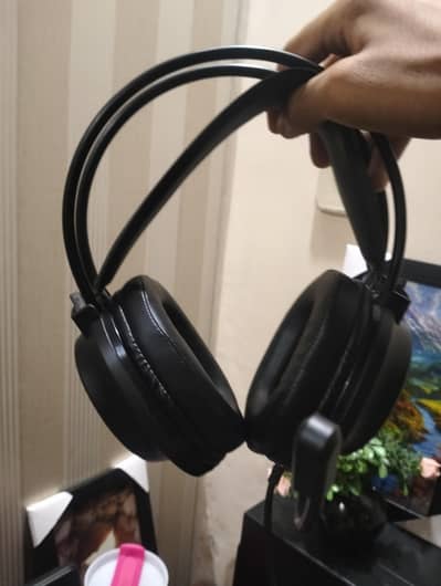 gaming headset with mic rgb