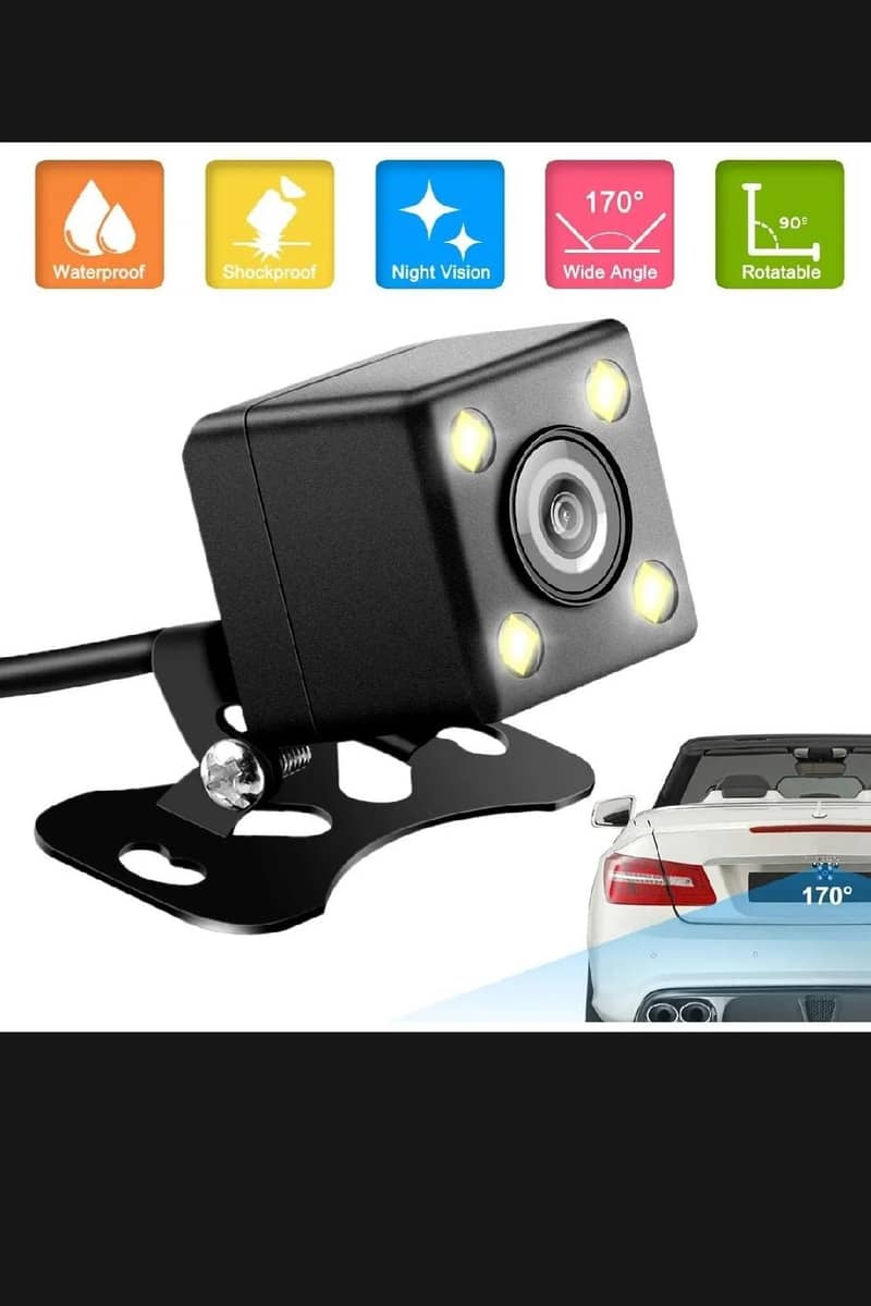 HD LED Backup Camera | Car Reverse Camera | Night Vision 3