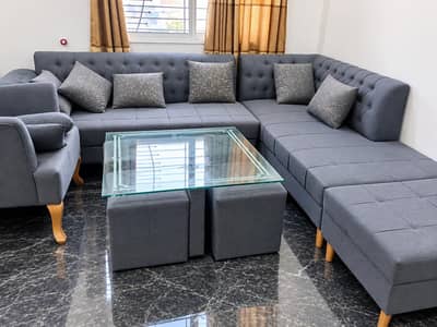 L Shape Sofa Set 03000676136