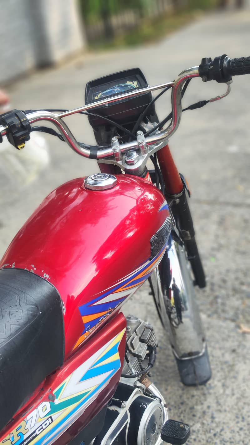 High speed 70cc 8