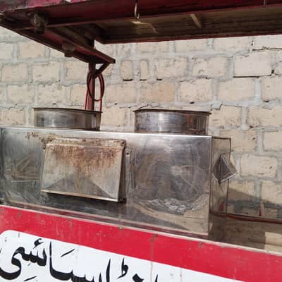 French fries counter for rent with complete Saman