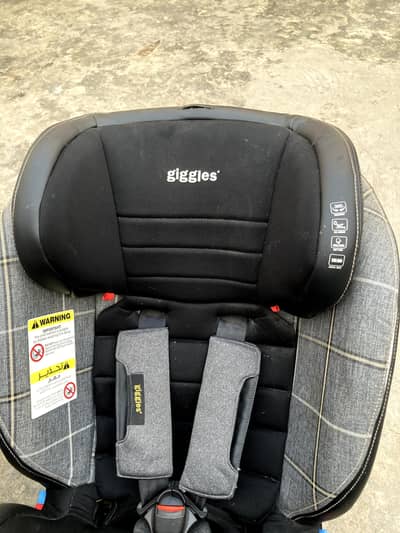 Premium Giggles Baby car seat (0-36 kg) Excellent condition