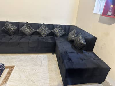 L shaped sofa six seater condition 10/10