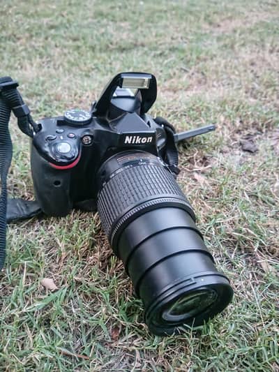 DSLR D5100 Nikon Professional camera Lanz 55.200mm Atuo Nikon