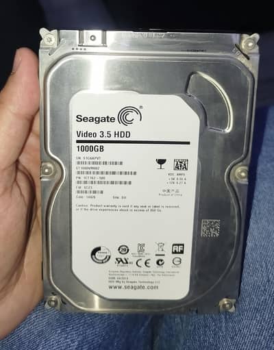 WD Green 1TB + Seagate 1TB HDD 100% Health/Performance