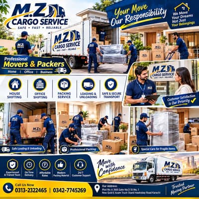 Movers & packers , Home shifting service, Office shifting ,Containers