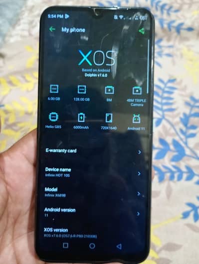 Infinix Hot 10S 6/128 Exchange possible