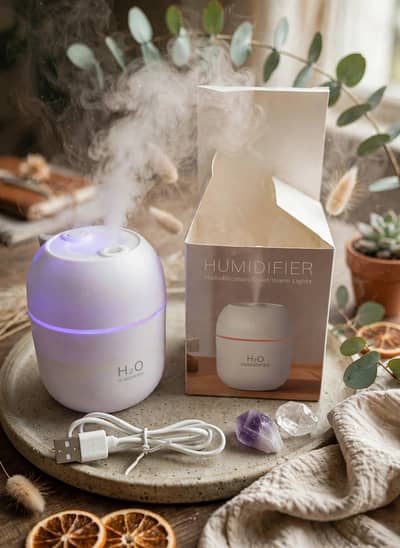 Air steam humidifier
