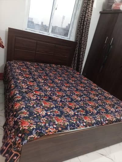 Double bed (king size) for sale . 10/10 condition - Karachi