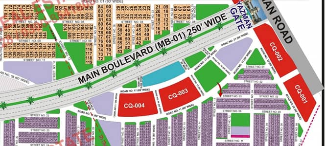 8 Marla Prime Second Corner Plot for Sale Sector Q