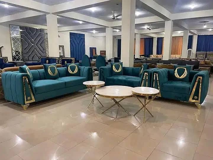 L Shape Sofa/Bubble Corner Sofa/ 5 Seater Sofa/7Seater Sofa/WoodenSof 0