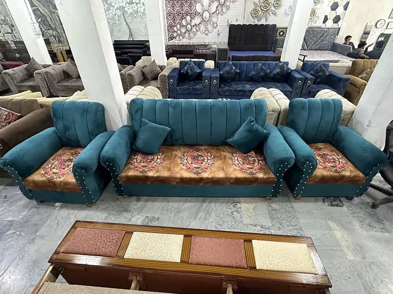 L Shape Sofa/Bubble Corner Sofa/ 5 Seater Sofa/7Seater Sofa/WoodenSof 5