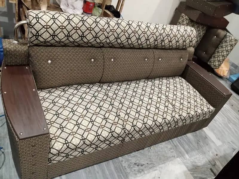 L Shape Sofa/Bubble Corner Sofa/ 5 Seater Sofa/7Seater Sofa/WoodenSof 6