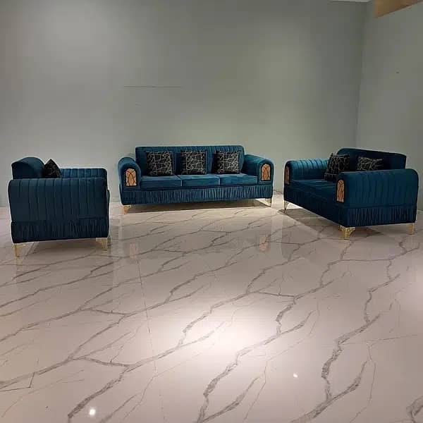 L Shape Sofa/Bubble Corner Sofa/ 5 Seater Sofa/7Seater Sofa/WoodenSof 8