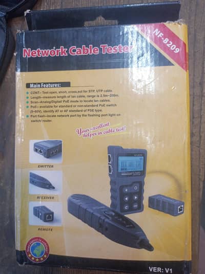 Netwok Cable Tester(NF-8209)