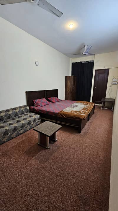 1 bed studio semi furnished available for rent on monthly basis