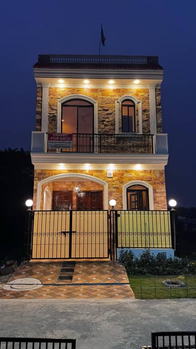 3 Marla Brand New House For Rent In Al Kabir Town Phase 2