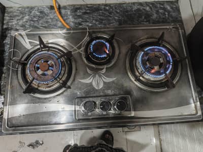 3 burnel stove (lpg stove)