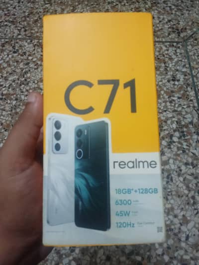 Realme C71 box only