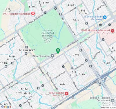 Prime High-Rise Hotel Plot for Sale New Blue Area, Islamabad