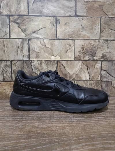 Black Nike Air Max SC Leather Sneaker