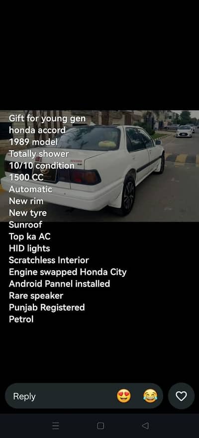 Honda Accord 1989