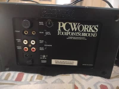 Cambridge PC works High Quality sound system