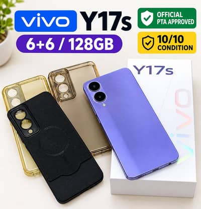 Vivo Y17s 6+6/128GB | Official PTA Approved | 10/10 Condition