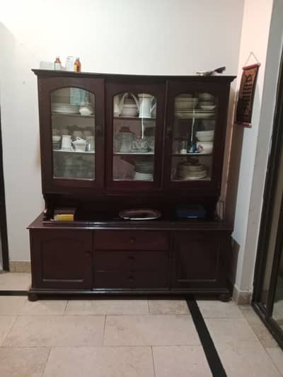Wooden solid showcase for sale