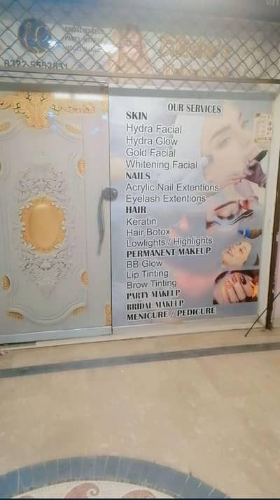 ladies beauty saloon for sale
