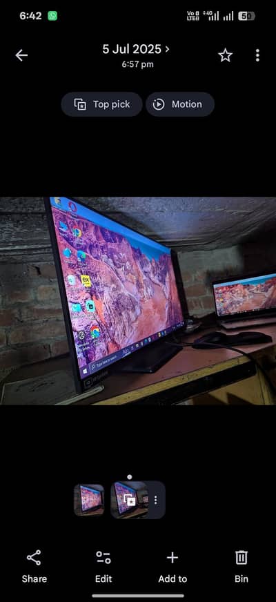 HP Monitor LCD