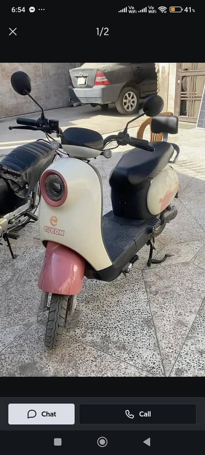 eveon flora women scooty