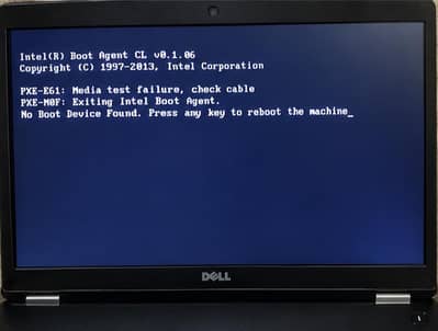 Dell latitude E5570 core i5 6th Gen 8GB RAM 15.6 FHD display faulty