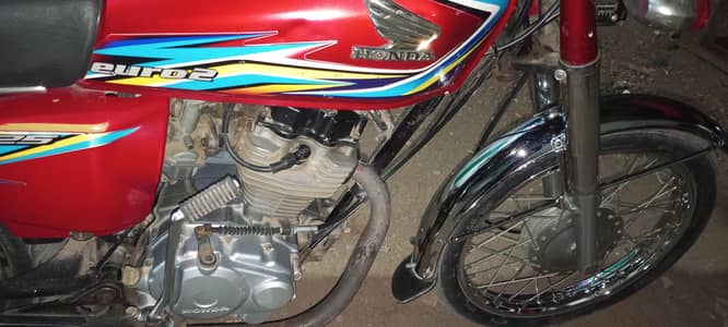 Honda cg Karachi number 4442 golden no 2019