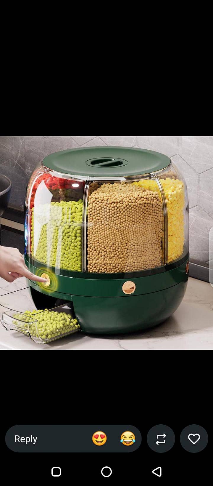 grains container 0