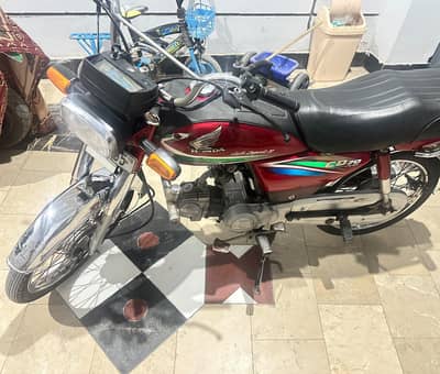 honda CD 70 urgent selling