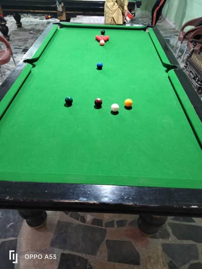 Snooker table for sale size 4/8 10/9 condition