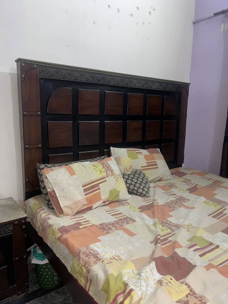 Wooden Bed Set / Furniture / Solid wooden furniture 4