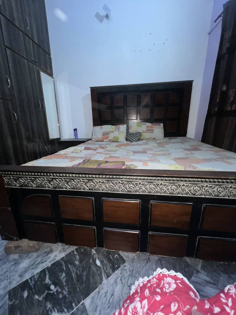 Wooden Bed Set / Furniture / Solid wooden furniture 8